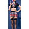 Chilirose Ensemble Secrétaire sexy 7 Pièces